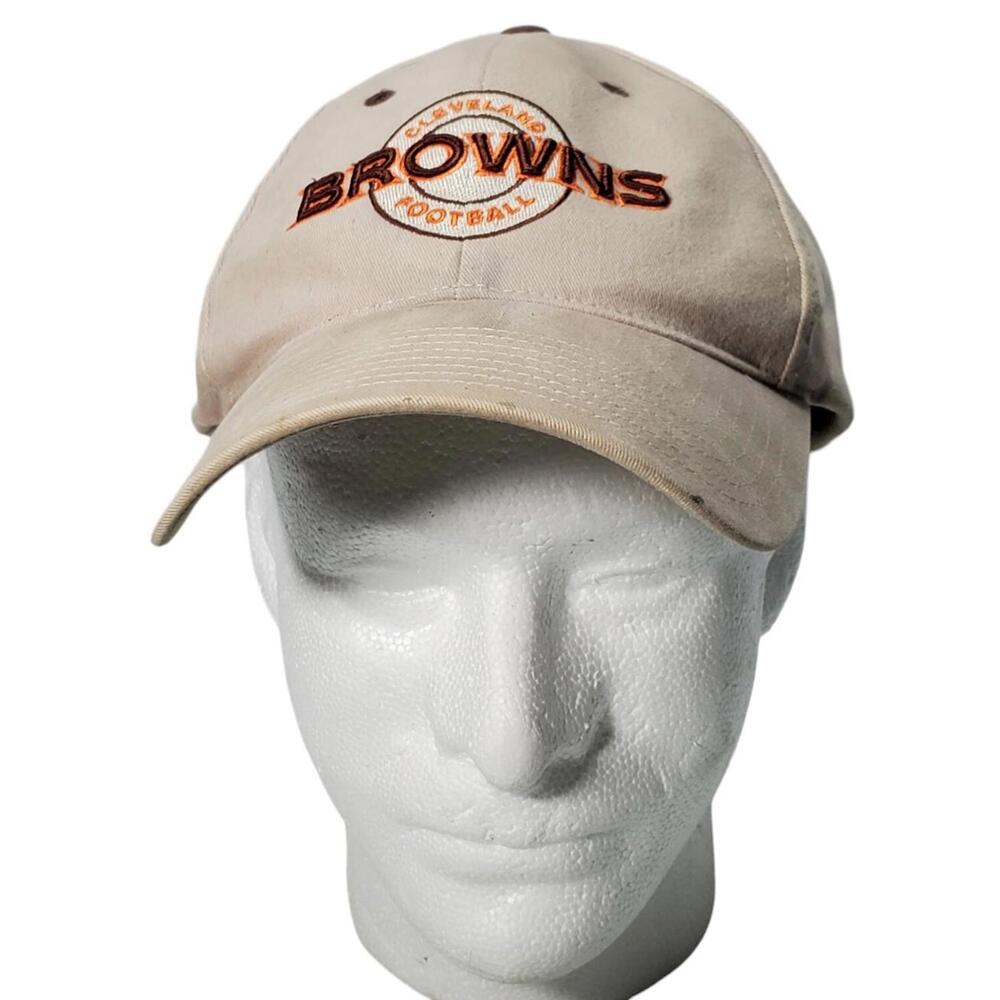 Vintage Cleveland Browns Strapback Hat Cap Twins Enterprises